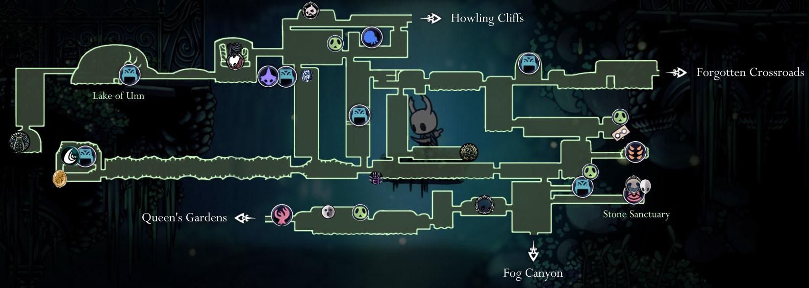 Mapa de Hallownest